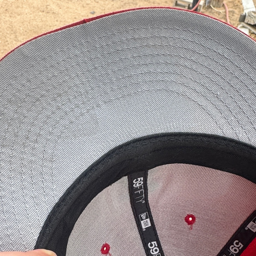 Angel Red Stadium Patch Cap - Picture 4 of 6